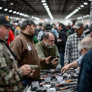 People At Gun Show